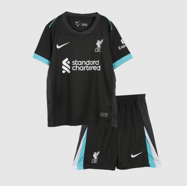 Liverpool Away Kids Soccer Jerseys Kit 2024/25 - 16:3yrs