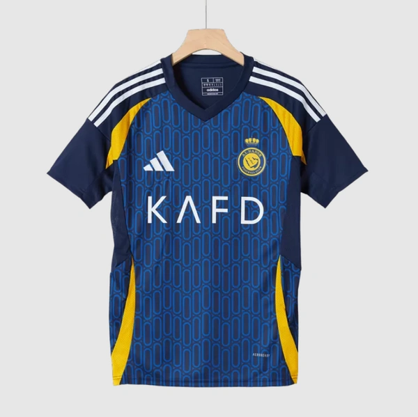 Customized Al Nassr Away Soccer Solid Jersey 24-25 - L