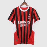 Customized AC Milan Home Soccer Jersey 24-25 - 2XL