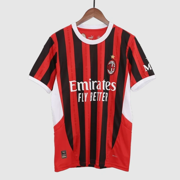 Customized AC Milan Home Soccer Jersey 24-25 - 2XL