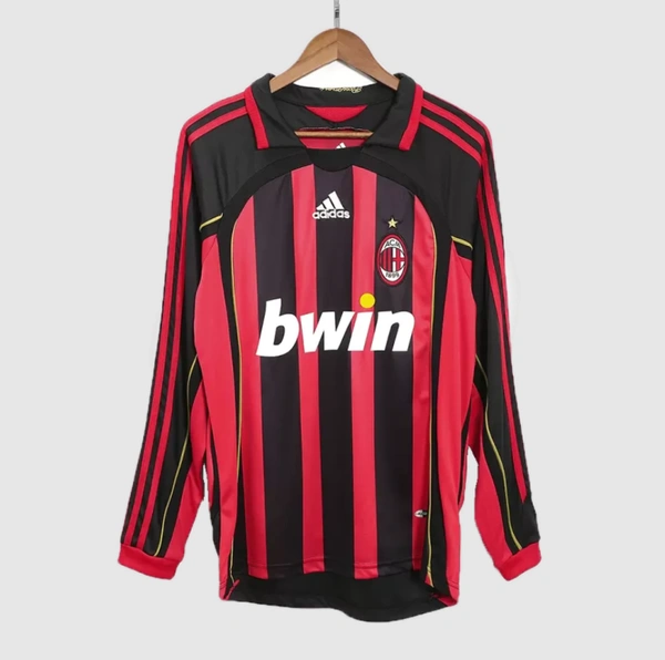 AC Milan Home Retro Jersey Long Sleeve 2006/07 - S