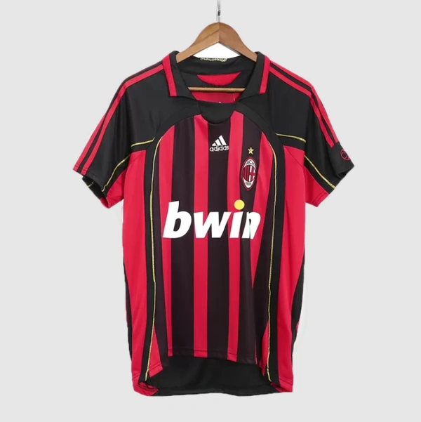 AC Milan Home Retro Jersey Half Sleeve 2006/07 - S