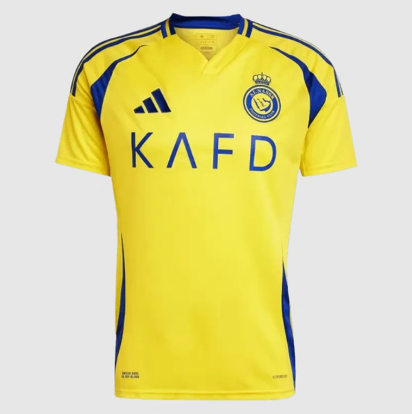 Ronaldo #7 Al-Nassr Home Soccer Solid Jersey 2024/25 - M