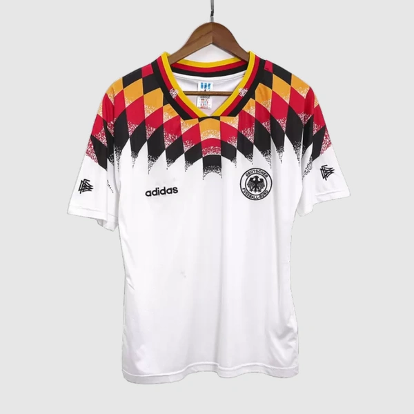 Germany Retro Jersey Home Soccer Shirt 1994