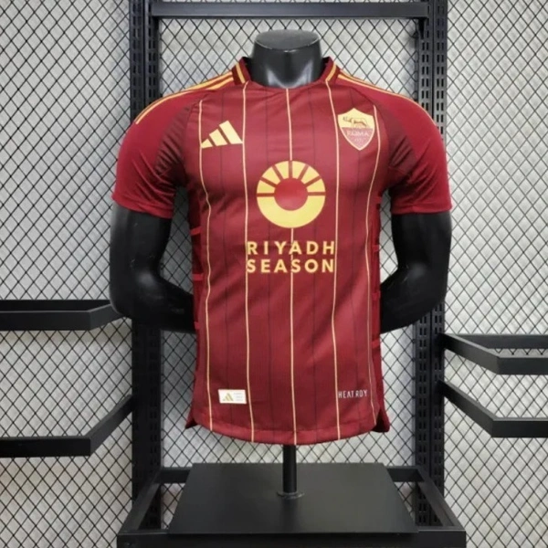 AS Roma Home Player Version Jersey 2024/25 - S