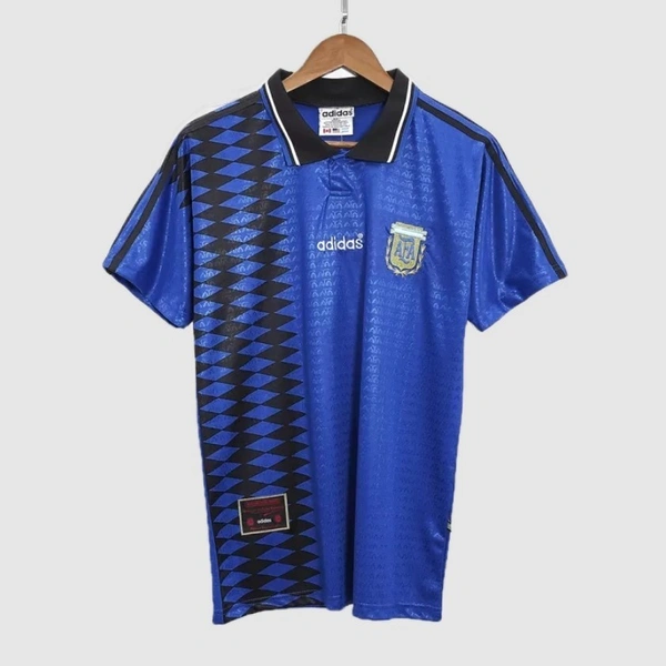 Argentina Jersey Custom Away Soccer Jersey 1994