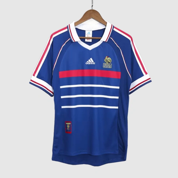 France Jersey Custom Home Soccer Jersey 1998 - 2XL