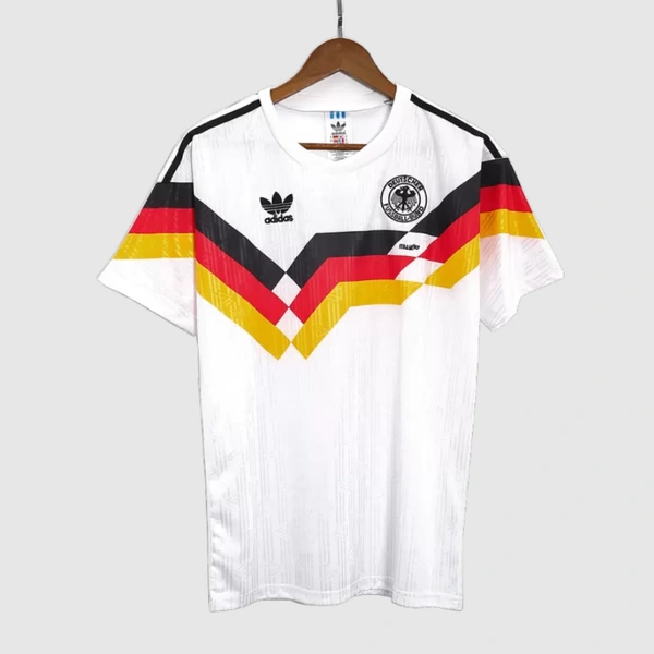 Germany Jersey Custom Home Soccer Jersey 1990