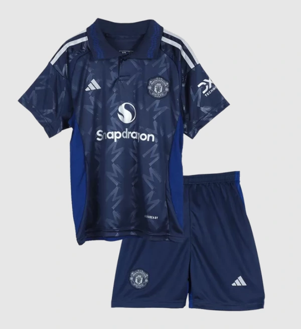 Manchester United Away Kids Soccer Jerseys Kit 2024/25 - 24:9yrs