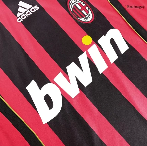 AC Milan Home Retro Jersey Long Sleeve 2006/07 - S