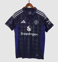 Customized Manchester Away Soccer Solid Jersey 2024/25 - L