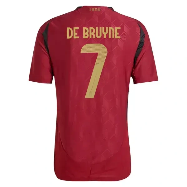 De Bruyne #7 Belgium Soccer Jersey 2024 - 2XL