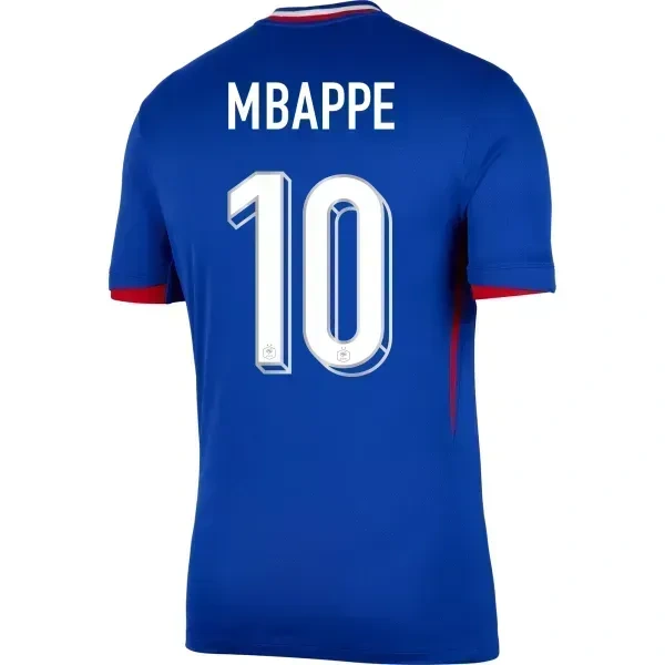 France Home Mbappe Football Solid Jersey 2024 - S