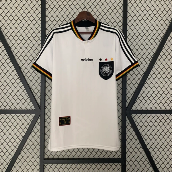 Germany 1996 Home Retro Jersey - L