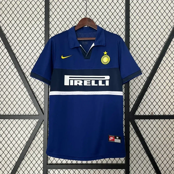 Inter Milan 1998 - 1999 Third Solid Retro Jersey - XL