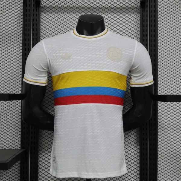 Colombia White 100Th Anniversary Player Version Jersey 2024 - M