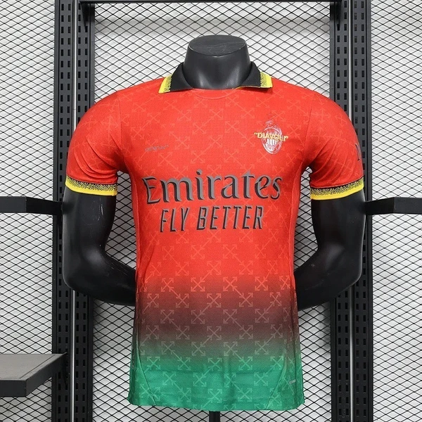 AC Milan Fourth Player Version Solid Jersey 2024/25 - 2XL