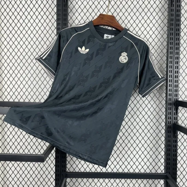 Madrid Black Solid Jersey 24/25 - L