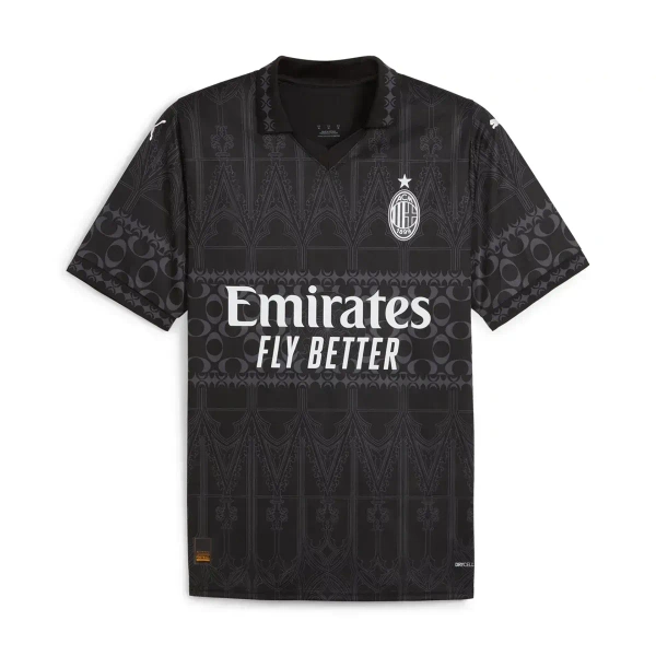 AC Milan X Pleasures Black Jersey 23/24 - L