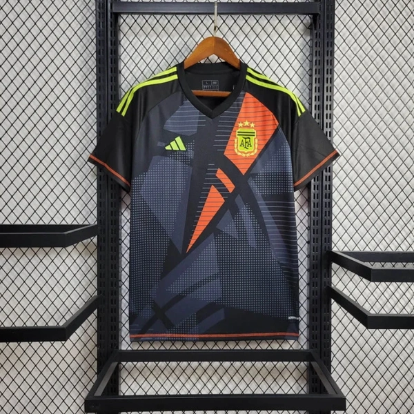 Argentina Goalkeeper Soccer Solid Jersey 2024 - XL