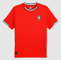 Customized Portugal Home Solid Jersey 25-26 - M