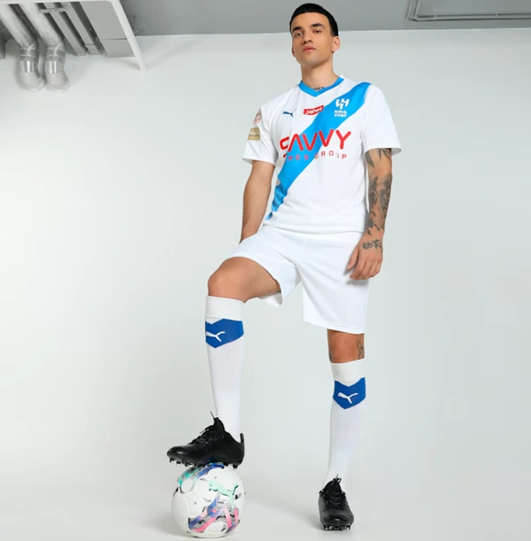 Al Hilal SFC Neymar Jr. Men's Away Replica Football Jersey - M