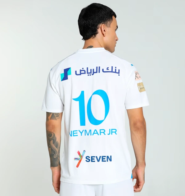 Al Hilal SFC Neymar Jr. Men's Away Replica Football Jersey - L