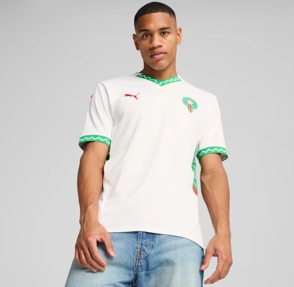 Morocco 2025 Men's Football Away Jersey - M
