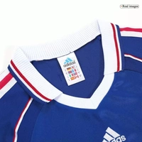 France Jersey Custom Home Soccer Jersey 1998 - XL