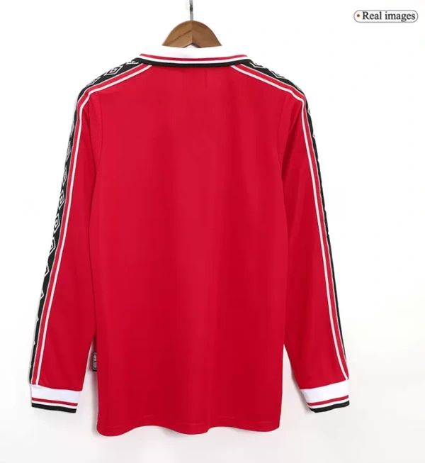 Manchester United Home Retro Jersey Long Sleeve 1998/99 - XL