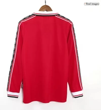 Manchester United Home Retro Jersey Long Sleeve 1998/99 - L