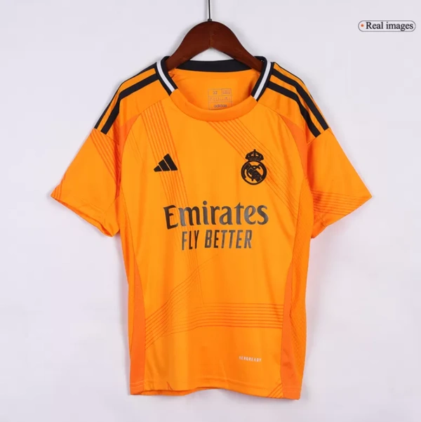 Real Madrid Away Kids Soccer Jerseys Kit 2024/25 - 30:12yrs