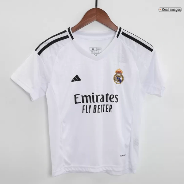 Real Madrid Home Kids Soccer Jerseys Kit 2024/25 - 30:12yrs