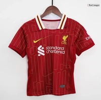 Liverpool Home Kids Soccer Jerseys Kit 2024/25 - 22:8yrs