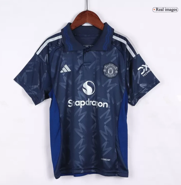 Manchester United Away Kids Soccer Jerseys Kit 2024/25 - 24:9yrs