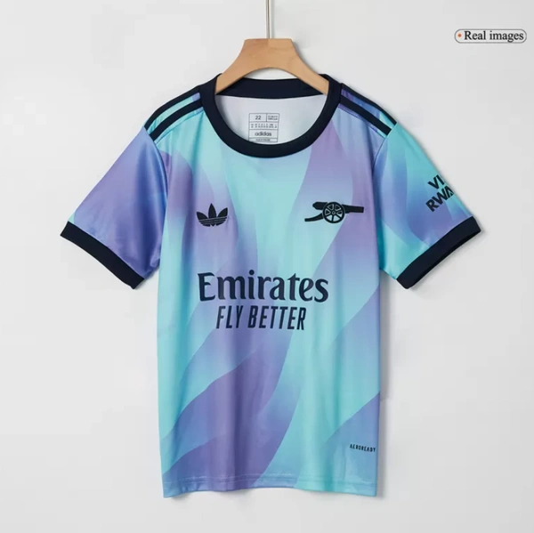 Arsenal Third Kids Soccer Jerseys Kit 2024/25 - 18:5yrs