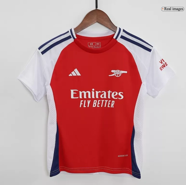 Arsenal Home Kids Soccer Jerseys Kit 2024/25 - 16:3yrs
