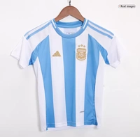Argentina Home Kids Soccer Jerseys Kit Copa America 2024 - 16:3yrs