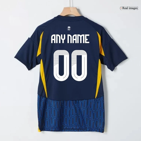 Customized Al Nassr Away Soccer Solid Jersey 24-25 - S