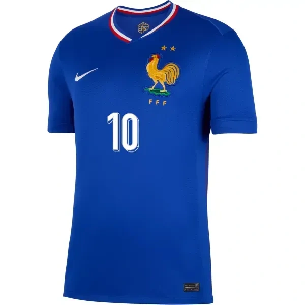 France Home Mbappe Football Solid Jersey 2024 - S