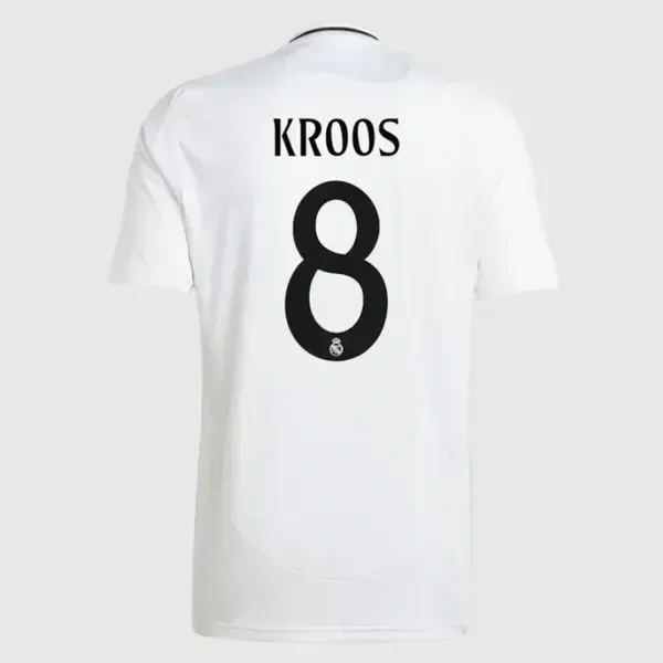 Kroos #8 Madrid Home Soccer Jersey Custom 2024/25 - XL