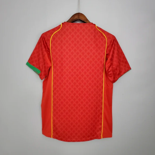 Portugal 2004 Final Home Retro Jersey - 2XL