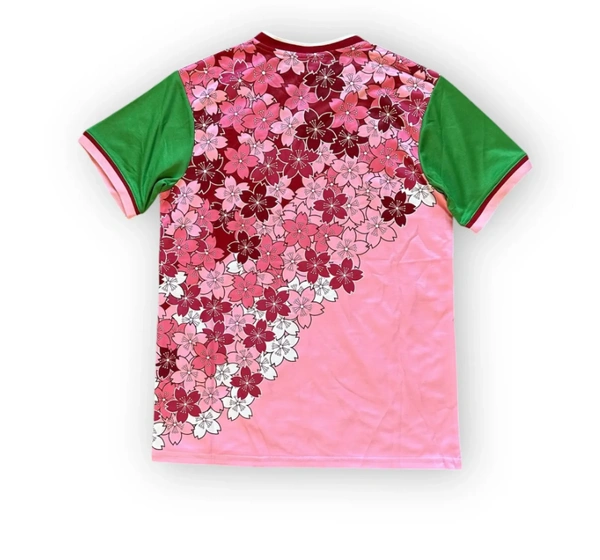 Japan "Sakura" Rose Soccer Solid Jersey - S