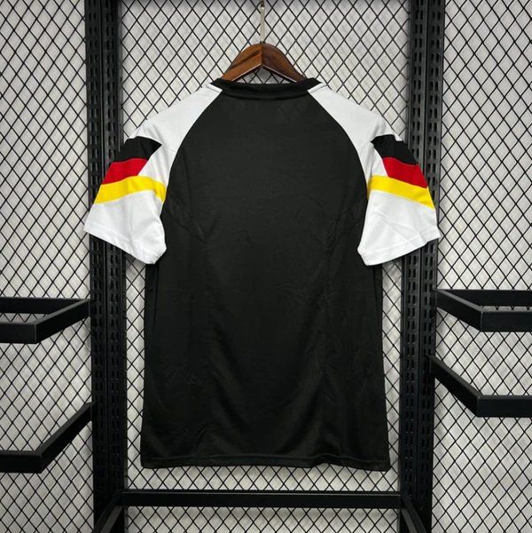 Germany Black Training Solid Soccer Jersey 2024-25 - L