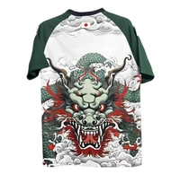Japan Y3 Green White Dragon Special Solid Jersey 24/25 - 2XL