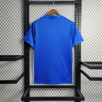 Italy Special Edition Blue Solid Soccer Jersey 2023/2024 - M