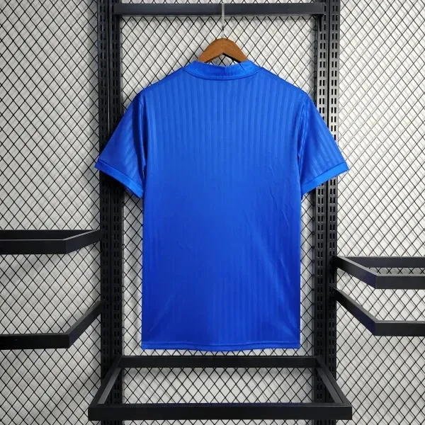 Italy Special Edition Blue Solid Soccer Jersey 2023/2024 - M