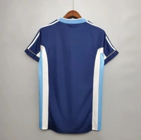 Argentna Away 1998 Retro Soccer Solid Jersey - XL