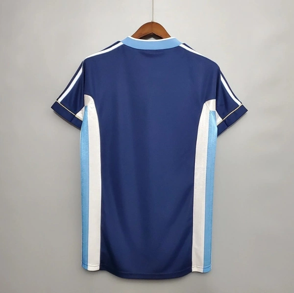 Argentna Away 1998 Retro Soccer Solid Jersey - XL