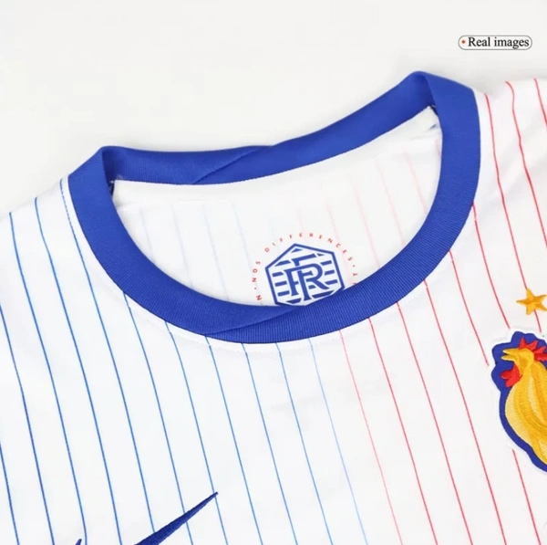 France Away Soccer Jersey EURO 2024 - S
